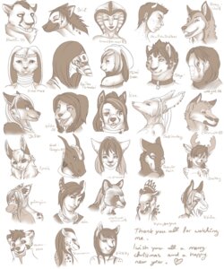 Rating: Safe Score: 0 Tags: bust_portrait canid canine canis domestic_dog e621 english_text felid feline female hi_res human lagomorph leporid lynx male mammal monochrome multiple_images portrait rabbit solo text vashaa wolf User: bunchy7s Rating: Safe Score: 0 Tags: bust_portrait canid canine canis domestic_dog e621 english_text felid feline female hi_res human lagomorph leporid lynx male mammal monochrome multiple_images portrait rabbit solo text vashaa wolf User: bunchy7s