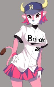 Rating: Safe Score: 0 Tags: absurd_res anthro baseball_cap biped bottomwear bovid bovine buffalo_bell clothed clothing e621 female fully_clothed hat headgear headwear hi_res horn looking_at_viewer mammal mascot nippon_professional_baseball orix_buffaloes pose shirt skirt solo standing tail text text_on_baseball_cap text_on_clothing text_on_hat text_on_headgear text_on_headwear text_on_shirt text_on_topwear topwear ytk User: bunchy7s Rating: Safe Score: 0 Tags: absurd_res anthro baseball_cap biped bottomwear bovid bovine buffalo_bell clothed clothing e621 female fully_clothed hat headgear headwear hi_res horn looking_at_viewer mammal mascot nippon_professional_baseball orix_buffaloes pose shirt skirt solo standing tail text text_on_baseball_cap text_on_clothing text_on_hat text_on_headgear text_on_headwear text_on_shirt text_on_topwear topwear ytk User: bunchy7s