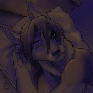 Rating: Safe Score: 0 Tags: 1:1 anthro bust_portrait canid canine canis dark digital_media_(artwork) domestic_dog e621 hybrid male mammal nude one_eye_closed portrait seppala sleeping solo tamaskan_dog the_murmur vallhound winds User: bunchy7s