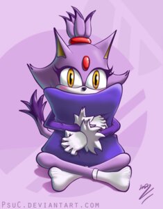 Rating: Safe Score: 0 Tags: amber_eyes anthro blaze_the_cat blush clothing cool_colors domestic_cat e621 felid feline felis female footwear fur hair hug hugging_object hugging_pillow legwear mammal pillow ponytail psuc purple_body purple_fur purple_theme sega socks solo sonic_the_hedgehog_(series) tail text url User: bunchy7s