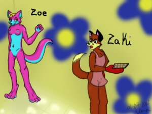 Rating: Explicit Score: 0 Tags: anthro apron baking boobytrapzap canid canine clothing cookie cooking duo e621 female food fox genitals mammal nude tail vulva zaki_(character) zoe_(boobytrapzap) User: bunchy7s