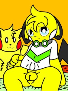 Rating: Explicit Score: 0 Tags: anthro balls bedroom blue_eyes e621 fur generation_1_pokemon generation_2_pokemon genitals hi_res looking_at_viewer male mammal nintendo oshawott222_(artist) penis pichu pikachu plushie pokemon pokemon_(species) rodent solo sparx_aries spread_legs spreading yellow_body yellow_fur young young_anthro User: bunchy7s