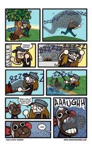 Rating: Safe Score: 0 Tags: 2013 animal_crossing anthro arthropod awkwardzombie bee brown_hair clothing comic deli_(animal_crossing) e621 english_text female grandfathered_content hair haplorhine hat headgear headwear human humor hymenopteran insect katie_tiedrich katie_tiedrich_(persona) mammal monkey nintendo primate text url villager_(animal_crossing) User: bunchy7s
