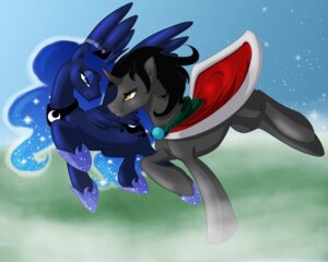 Rating: Safe Score: 0 Tags: 2013 5:4 black_hair cape clothing crown duo e621 equid equine feathered_wings feathers female feral flying friendship_is_magic hair hasbro headgear heart_symbol hi_res horn kelisah king_sombra_(mlp) long_hair male mammal my_little_pony mythological_creature mythological_equine mythology princess_luna_(mlp) unicorn winged_unicorn wings User: bunchy7s