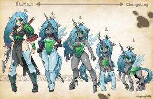 Rating: Safe Score: 0 Tags: 2013 alternate_species anthro anthrofied arthropod biped bottomwear breasts changeling_(mlp) chart clothed clothing cutie_mark e621 equid equine female feral footwear friendship_is_magic furry_scale green_eyes green_hair hair hasbro hi_res horn horse human humanized insect_wings legwear looking_at_viewer mammal melee_weapon my_little_pony pony queen_chrysalis_(mlp) semi-anthro shepherd0821 skirt smile socks solo standing sweater sword topwear weapon wings User: bunchy7s