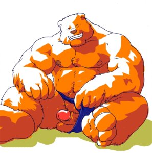 Rating: Explicit Score: 0 Tags: anthro balls barazoku bear biceps big_muscles big_penis biped blue_clothing blue_swimwear brown_bear brown_nose clothed clothing clothing_aside e621 erection eyes_closed fur genitals glans grisser grizzly_bear humanoid_genitalia humanoid_penis male mammal muscular muscular_anthro muscular_male nipples on_ground orange_balls orange_body orange_fur orange_penis pecs penis penis_poking_out pose simple_background sitting smile solo speedo swimwear teeth topless underwear underwear_aside ursine User: bunchy7s