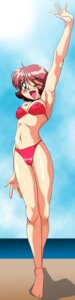 Rating: Questionable Score: 0 Tags: 1990s 1997 1girls 20th_century bikini breasts brown_hair eyeball_(artist) female fraw_bow gundam human light-skinned_female light_skin looking_at_viewer mobile_suit_gundam rule34 short_hair solo standing wink User: bunchy7s