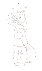 Rating: Safe Score: 0 Tags: anthro black_and_white canid canine clothing conditional_dnp e621 fangs female hi_res mammal monochrome open_mouth sefeiren sketch skye_(animatedbeauty) solo sweater tail teeth tired tongue topwear yawn young young_anthro young_female User: bunchy7s