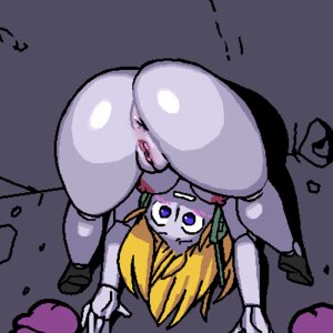 Rating: Explicit Score: 0 Tags: 1:1 anus areola blush breasts butt cave_story curly_brace digital_media_(artwork) e621 female genitals humanoid looking_through looking_through_legs low_res nipples noill not_furry nude pink_areola pink_nipples shaded solo vulva User: bunchy7s