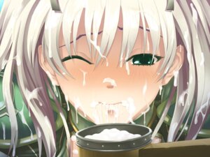 Rating: Explicit Score: 0 Tags: armor black_lilith blush close-up close_up cum cum_in_mouth cum_on_face cum_on_hair facial female gokkun green_eyes rule34 sen_otome_suvia silver_hair wince User: bunchy7s