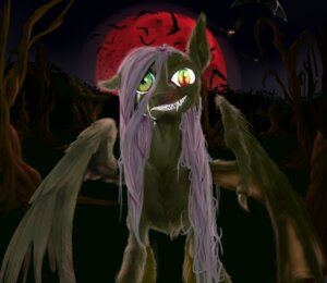Rating: Questionable Score: 0 Tags: bat bat_pony bodily_fluids crying detailed_background digital_media_(artwork) e621 equid equine fangs feathered_wings feathers female feral flutterbat_(mlp) fluttershy_(mlp) forest friendship_is_magic fur glowing glowing_eyes green_eyes hair hasbro hi_res hybrid iguanodragon long_hair looking_at_viewer mammal membrane_(anatomy) membranous_wings multicolored_eyes my_little_pony mythological_creature mythological_equine mythology night nightmare_fuel open_mouth outside pegasus pink_hair plant pupils red_eyes sharp_teeth slit_pupils smile solo tears teeth tree wings yellow_body yellow_feathers yellow_fur User: bunchy7s