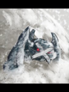 Rating: Safe Score: 0 Tags: 3:4 ambiguous_gender e621 generation_3_pokemon hi_res letterbox machine metagross mkazunari nintendo pokemon pokemon_(species) red_eyes snow solo User: bunchy7s