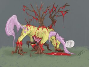Rating: Explicit Score: 0 Tags: 2011 absurd_res blood bodily_fluids cutie_mark death dialogue e621 english_text equid equine female feral fluttershy_(mlp) friendship_is_magic fur gore grotesque guts hair hasbro hi_res horse intestines mammal my_little_pony organs outside pink_hair plant pony qwertydragon00 signature solo text transformation tree yellow_body yellow_fur User: bunchy7s