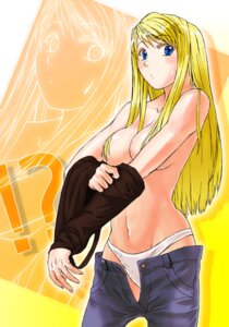 Rating: Explicit Score: 0 Tags: ! ? blonde_hair blue_eyes convenient_censoring female female_only fullmetal_alchemist human jeans lithiumia long_hair nude panties rule34 solo underwear undressing white_panties winry_rockbell User: bunchy7s Rating: Explicit Score: 0 Tags: ! ? blonde_hair blue_eyes convenient_censoring female female_only fullmetal_alchemist human jeans lithiumia long_hair nude panties rule34 solo underwear undressing white_panties winry_rockbell User: bunchy7s