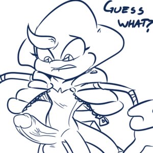 Rating: Explicit Score: 0 Tags: 1:1 balls bite biting_lip biting_own_lip breeze_the_chameleon chameleon clothing e621 erection genitals gloves handwear horn humanoid_genitalia humanoid_penis jacket lips lizard male meller's_chameleon monochrome penis reptile saltcore scalie scared self_bite sketch solo surprised topwear worried zipper User: bunchy7s