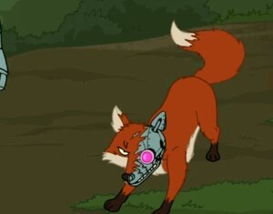 Rating: Safe Score: 0 Tags: 2d_animation ambiguous_gender animated animated_gif bender_bending_rodríguez canid canine comedy_central digitigrade dipstick_tail duo e621 feral fox fur futurama low_res machine mammal markings orange_body orange_fur quadruped robot screencap short_playtime tail tail_markings unknown_artist User: bunchy7s