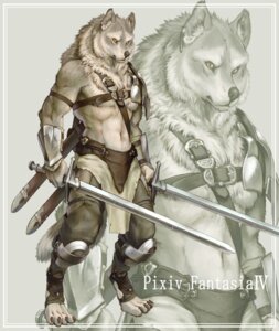 Rating: Safe Score: 0 Tags: 4_toes 5_fingers afd-yred anthro armor black_nose border canid canine canis digitigrade dual_wielding e621 ear_piercing feet fingers fur gladiator grey_background grey_body grey_fur holding_melee_weapon holding_object holding_sword holding_weapon kouta koutanagamori looking_at_viewer male mammal melee_weapon piercing pixiv_fantasia_iv plate_armor scabbard shoulder_guards simple_background solo sword tail toes vambrace warrior weapon wolf yellow_border yellow_eyes zoom_layer User: bunchy7s