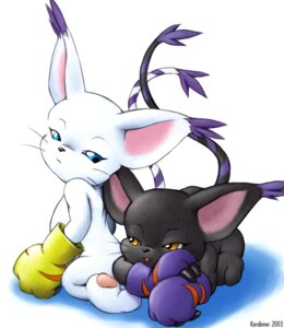 Rating: Safe Score: 0 Tags: 2003 ambiguous_gender anthro bandai_namco black_body blackgatomon blue_eyes clothing digimon digimon_(species) duo e621 ear_tuft eye_contact felid female fur gatomon gloves handwear hi_res karabiner kneeling looking_at_another lying mammal markings on_front orange_eyes ring_(marking) ringed_tail simple_background source_request striped_markings striped_tail stripes tail tail_markings thin_tail tuft white_background white_body white_fur User: bunchy7s Rating: Safe Score: 0 Tags: 2003 ambiguous_gender anthro bandai_namco black_body blackgatomon blue_eyes clothing digimon digimon_(species) duo e621 ear_tuft eye_contact felid female fur gatomon gloves handwear hi_res karabiner kneeling looking_at_another lying mammal markings on_front orange_eyes ring_(marking) ringed_tail simple_background source_request striped_markings striped_tail stripes tail tail_markings thin_tail tuft white_background white_body white_fur User: bunchy7s