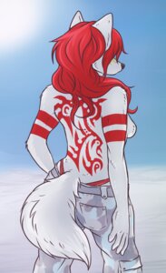 Rating: Questionable Score: 0 Tags: anthro biped bottomwear breasts canid canine canis clothed clothing e621 female hair mammal panties pants primalweyland red_hair rosa_(primalweyland) side_boob solo standing tail tattoo topless tribal underwear wolf User: bunchy7s Rating: Questionable Score: 0 Tags: anthro biped bottomwear breasts canid canine canis clothed clothing e621 female hair mammal panties pants primalweyland red_hair rosa_(primalweyland) side_boob solo standing tail tattoo topless tribal underwear wolf User: bunchy7s