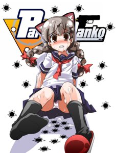 Rating: Explicit Score: 0 Tags: 1girls animal_ears bukkake cat_ears crying cum cum_on_clothes cum_on_hair facial feet female grey_hair gun milly_(paperman) panties pantyshot paperman rule34 school_uniform schoolgirl single_shoe skirt slippers socks solo tears twin_braids underwear upskirt weapon white_panties yofukashi User: bunchy7s