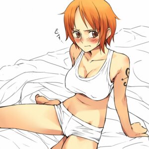 Rating: Questionable Score: 0 Tags: 1girls arm_tattoo barefoot black_tattoo blush boyshorts brown_eyes clothes clothing color erect_nipples female female_only human midriff mosha nami_(one_piece) nipples one_piece orange-haired_female orange_hair pointy_chin pre-timeskip rule34 short_hair sitting solo straight_hair tattoo tattoo_on_arm tattooed_arm work_in_progress User: bunchy7s
