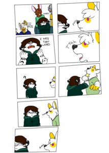 Rating: Safe Score: 0 Tags: anthro canid canine canis comic domestic_dog duo_focus e621 english_text felid female fujy50 group hi_res lagomorph leporid male mammal pantherine punch rabbit suid suine text tiger warthog User: bunchy7s Rating: Safe Score: 0 Tags: anthro canid canine canis comic domestic_dog duo_focus e621 english_text felid female fujy50 group hi_res lagomorph leporid male mammal pantherine punch rabbit suid suine text tiger warthog User: bunchy7s