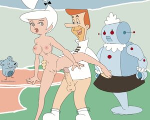 Rating: Explicit Score: 0 Tags: female george_jetson hanna-barbera incest judy_jetson nipples rosie_the_robot rule34 shadowbearz the_jetsons User: bunchy7s