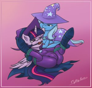 Rating: Explicit Score: 0 Tags: 2013 ball_gag bdsm bite blue_body blue_fur blue_hair bodily_fluids bound breathable_gag butt camel_toe cape clothing dominant dominant_female duo e621 ear_bite english_text equid equine feathered_wings feathers female female/female feral friendship_is_magic fur gag gagged gradient_background hair hasbro hat headgear headwear horn legs_up lying magician_hat mammal mare_do_well_(mlp) multicolored_hair my_little_pony mysteryrose mythological_creature mythological_equine mythology on_back on_front pink_background princess purple_body purple_eyes purple_fur purple_hair rope royalty saliva simple_background skinsuit submissive submissive_female text tight_clothing trixie_(mlp) twilight_sparkle_(mlp) two_tone_hair unicorn white_hair winged_unicorn wings wrists_to_ankles User: bunchy7s