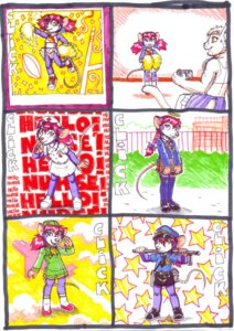 Rating: Questionable Score: 0 Tags: 2012 age_difference anthro bangs blush bottomwear bulge camera cheerleader child chuck_(netreek) clothed clothing club_(weapon) comic crossdressing domestic_cat duo e621 english_text felid feline felis female femboy green_eyes hair hair_between_eyes hat headgear headwear hi_res inside male mammal mariano marker_(artwork) melee_weapon meryl_(netreek) mouse murid murine muscular muscular_anthro muscular_female nightstick nipples nurse nurse_clothing nurse_hat nurse_headwear nurse_uniform older_female photographer police police_hat police_uniform purple_hair rodent shirt shota skirt tail text topwear traditional_media_(artwork) underwear uniform upskirt weapon yellow_eyes young young_anthro younger_male User: bunchy7s