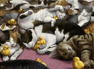 Rating: Explicit Score: 0 Tags: 2011 ambiguous_gender avian balls bird calico_pattern chicken domestic_cat e621 eyes_closed feet felid feline felis feral galliform genitals group hindpaw lying mackerel_tabby male mammal matataku mottled neonate nude pawpads paws phasianid piebald sleeping tabby_fur whiskers young young_feral User: bunchy7s