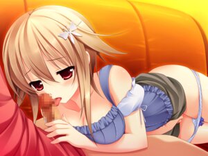 Rating: Explicit Score: 0 Tags: blush censored fellatio female game_cg male mecha_con! oral panties penis red_eyes rule34 skirt tongue underwear User: bunchy7s