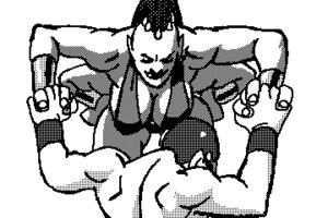 Rating: Questionable Score: 0 Tags: 2d_animation 3:2 animated animated_gif big_breasts breasts digital_media_(artwork) draco_shokan duo e621 eyewear female hanging_breasts horn human humanoid johnny_cage low_res male mammal mortal_kombat not_furry sheeva shokan short_playtime sunglasses unknown_artist what wrestling User: bunchy7s