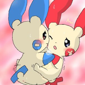 Rating: Explicit Score: 0 Tags: color female fur furry furry_only minun nudity plusle pok&eacute;mon_(species) pokemon pokemon_(species) pokemon_rse rule34 User: bunchy7s