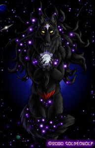 Rating: Safe Score: 0 Tags: 2000 anthro black_body black_fur canid canine canis e621 female fur goldenwolf holding_object mammal solo star tail wolf yellow_eyes User: bunchy7s