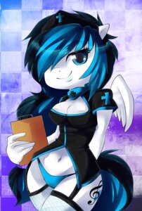 Rating: Questionable Score: 0 Tags: 2012 abstract_background alternative_fashion big_breasts blue_eyes breasts camel_toe cleavage clothed clothing cutie_mark e621 equid equine feathered_wings feathers female hair hair_over_eye hasbro hat headgear headwear hi_res legwear looking_at_viewer mammal medical my_little_pony mythological_creature mythological_equine mythology navel nurse nurse_clothing nurse_hat nurse_headwear nurse_uniform one_eye_obstructed panties pegasus scene_(fashion) scene_haircut simple_background smile solo stockings tail underwear uniform wings xnightmelody User: bunchy7s