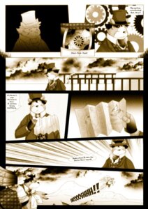 Rating: Safe Score: 0 Tags: 2012 anthro bear canid canine comic darknessminotaur dialogue e621 english_text fox hi_res machine male mammal monochrome multiple_scenes robot sepia text User: bunchy7s