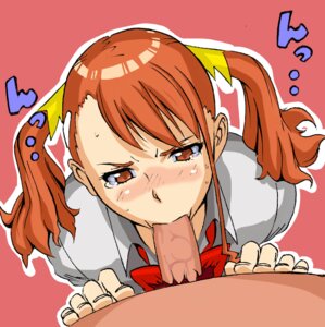 Rating: Explicit Score: 0 Tags: 1boy 1girls angry anjou_naruko ano_hi_mita_hana_no_namae_wo_bokutachi_wa_mada_shiranai. blowjob blush bow brown_eyes brown_hair cute fellatio female fringe gag gagging ginger hanpahanpa kneeling light-skinned_female light_skin male oral orange_eyes orange_hair penis petite pink_background pov questionable_consent redhead rule34 school_uniform schoolgirl skinny slim teenager tied_hair twintails User: bunchy7s