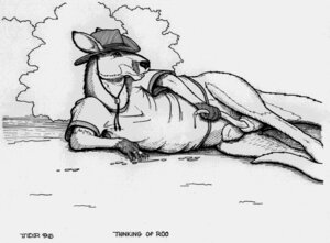 Rating: Explicit Score: 0 Tags: 1995 anatomically_correct animal_genitalia anthro balls balls_above_penis black_and_white bodily_fluids bottomless clothed clothing cum e621 erection fur genital_fluids genitals hat headgear headwear kangaroo macropod male mammal marsupial masturbation monochrome partially_clothed penile penile_masturbation penis solo tail tim_o'rourke User: bunchy7s