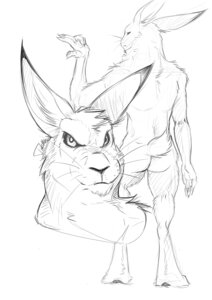 Rating: Questionable Score: 0 Tags: anthro butt e621 killingtea lagomorph leporid long_ears male mammal monochrome nude rabbit simple_background sketch solo whiskers white_background User: bunchy7s