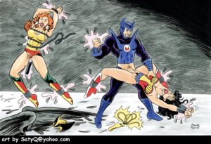 Rating: Explicit Score: 0 Tags: 1boy 2005 2girls ball_gag bondage dc dc_comics depowered doctor_polaris female forced gag gagged hawkgirl helpless imminent_rape justice_league lasso_of_truth male multiple_subs party_wipe penis pussy rape rule34 satyq wonder_woman wonder_woman_(series) User: bunchy7s