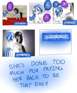 Rating: Safe Score: 0 Tags: 2011 5:6 black_hair blue_hair comic cutie_mark dialogue e621 earth_pony english_text equid equine female feral friendship_is_magic fur grey_body grey_fur hair hasbro hewhoerasesmost hi_res horn horse inside lying mammal multicolored_hair my_little_pony mythological_creature mythological_equine mythology octavia_(mlp) on_front pony purple_eyes red_eyes standing text two_tone_hair unicorn vinyl_scratch_(mlp) white_body white_fur User: bunchy7s