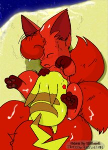 Rating: Explicit Score: 0 Tags: canine female feral feral_on_feral fox fur furry_tail mouse multi_tail nintendo pikachu pokemon pokemon_(species) rodent rule34 straight_hair tagme tail tails vulpix User: bunchy7s