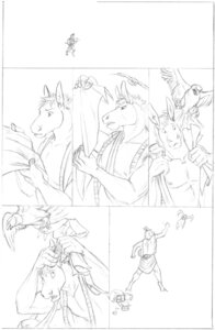 Rating: Safe Score: 0 Tags: anthro asinus blotch comic donkey duo e621 equid equine male mammal monochrome solo steppe_in_the_right_direction User: bunchy7s