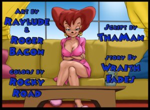 Rating: Questionable Score: 0 Tags: anthro big_breasts black_border border breasts brown_hair cleavage clothed clothing comic disney e621 ear_piercing english_text female fully_clothed furniture goof_troop hair looking_at_viewer mature_anthro mature_female mother_(lore) nipple_outline parent_(lore) peg_pete piercing raylude rocky_road roger_bacon smile sofa text thaman window wraith_fades User: bunchy7s