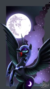 Rating: Safe Score: 0 Tags: black_body black_feathers cutie_mark detailed e621 equid equine feathered_wings feathers female feral fernando_faria friendship_is_magic hasbro hi_res horn horse mammal mare_in_the_moon moon my_little_pony mythological_creature mythological_equine mythology nightmare_moon_(mlp) open_mouth pony simple_background solo toony winged_unicorn wings User: bunchy7s