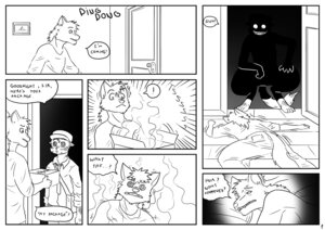 Rating: Questionable Score: 0 Tags: alpha_(james_howard) anthro black_and_white canid canine canis chloroform comic dialogue digital_drawing_(artwork) digital_media_(artwork) domestic_cat duo e621 english_text evil_grin felid feline felis james_howard kidnapping male mammal monochrome multiple_scenes smile surprised tail text trick wolf User: bunchy7s