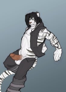Rating: Explicit Score: 0 Tags: 2013 anthro balls biped black_hair boots bottomwear clothed clothing e621 erection felid footwear genitals green_eyes hair hi_res humanoid_genitalia humanoid_penis leucistic looking_at_viewer male mammal no_swift open_clothing open_shirt open_topwear pantherine pants partially_clothed penis shirt shoes solo tattoo tiger tigertau topwear User: bunchy7s