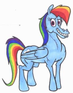 Rating: Safe Score: 0 Tags: 2013 blakej blue_body blue_feathers blue_fur cutie_mark e621 equid equine feathered_wings feathers female feral friendship_is_magic fur hair hasbro mammal multicolored_hair multicolored_tail my_little_pony mythological_creature mythological_equine mythology pegasus rainbow_dash_(mlp) rainbow_hair rainbow_tail smile solo tail traditional_media_(artwork) what what_has_science_done wings User: bunchy7s