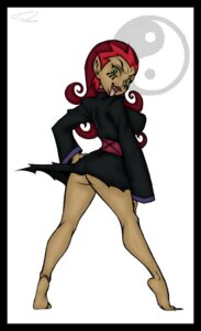 Rating: Explicit Score: 0 Tags: 1girls artist_request ass barefoot color colored dark-skinned_female dark_skin female female_only green_eyes long_hair no_panties pointy_ears red_hair robe rule34 solo tattoo tattoos upskirt wuya xiaolin_showdown User: bunchy7s