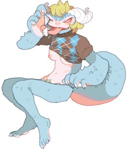 Rating: Questionable Score: 0 Tags: anthro anthro_pred blonde_hair breasts clothed clothing e621 female feral feral_prey hair horn imminent_vore mammal mouse murid murine nipples non-mammal_breasts non-mammal_nipples pubes rodent scalie size_difference sweater tail tongue topwear vore yolk_(artist) User: bunchy7s
